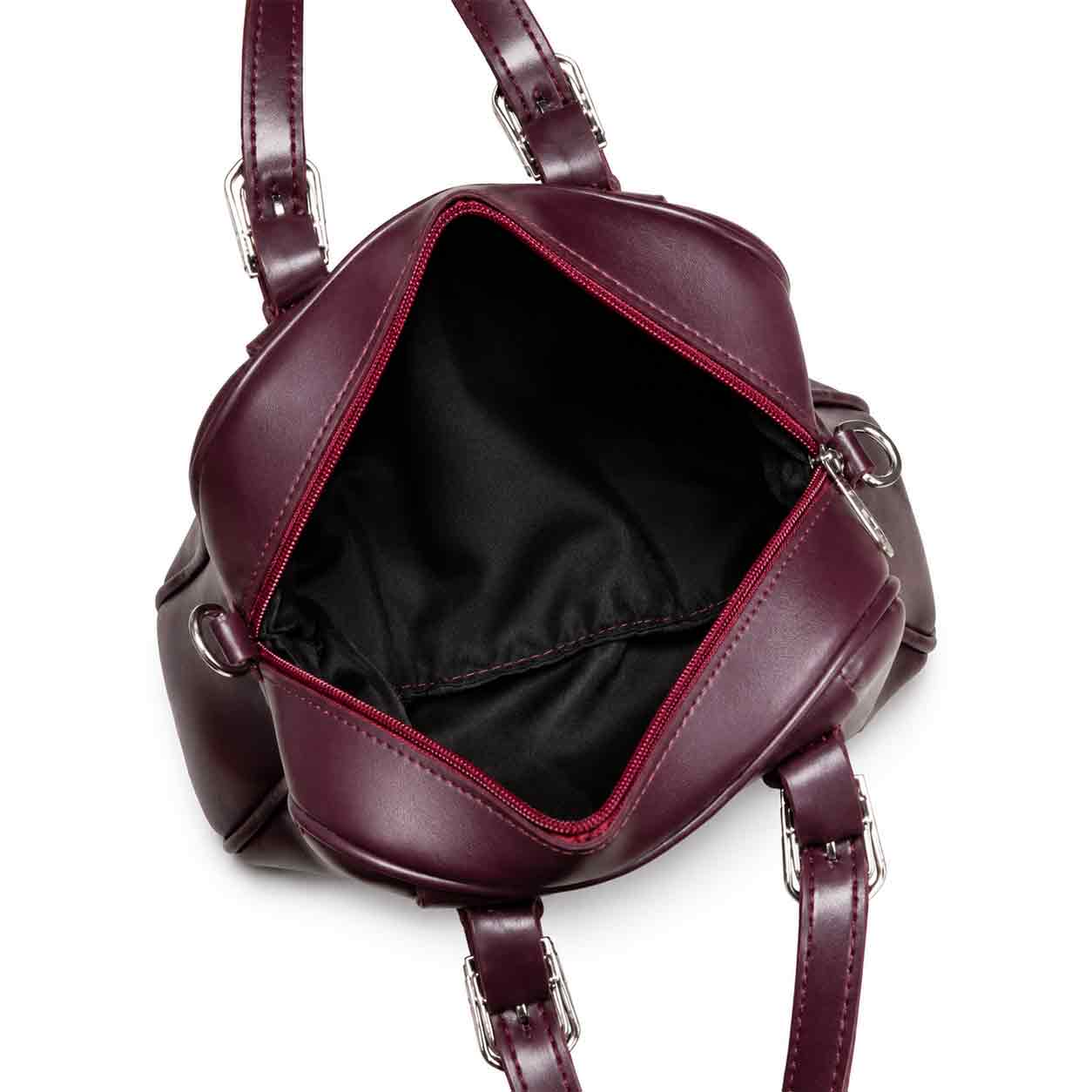 Cross Body Bag - Burgundy