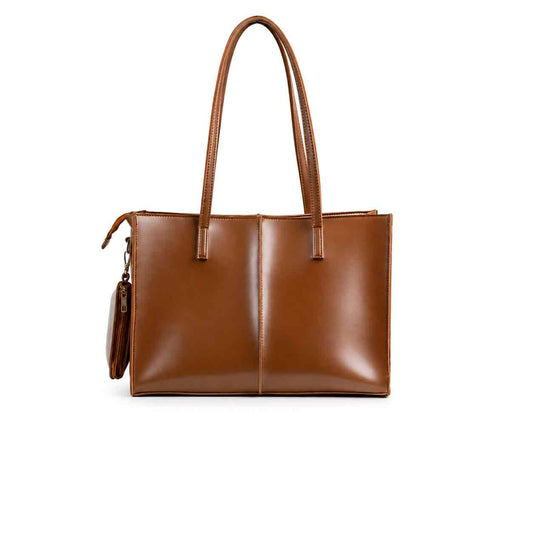 Luna Tote Bag - Brown