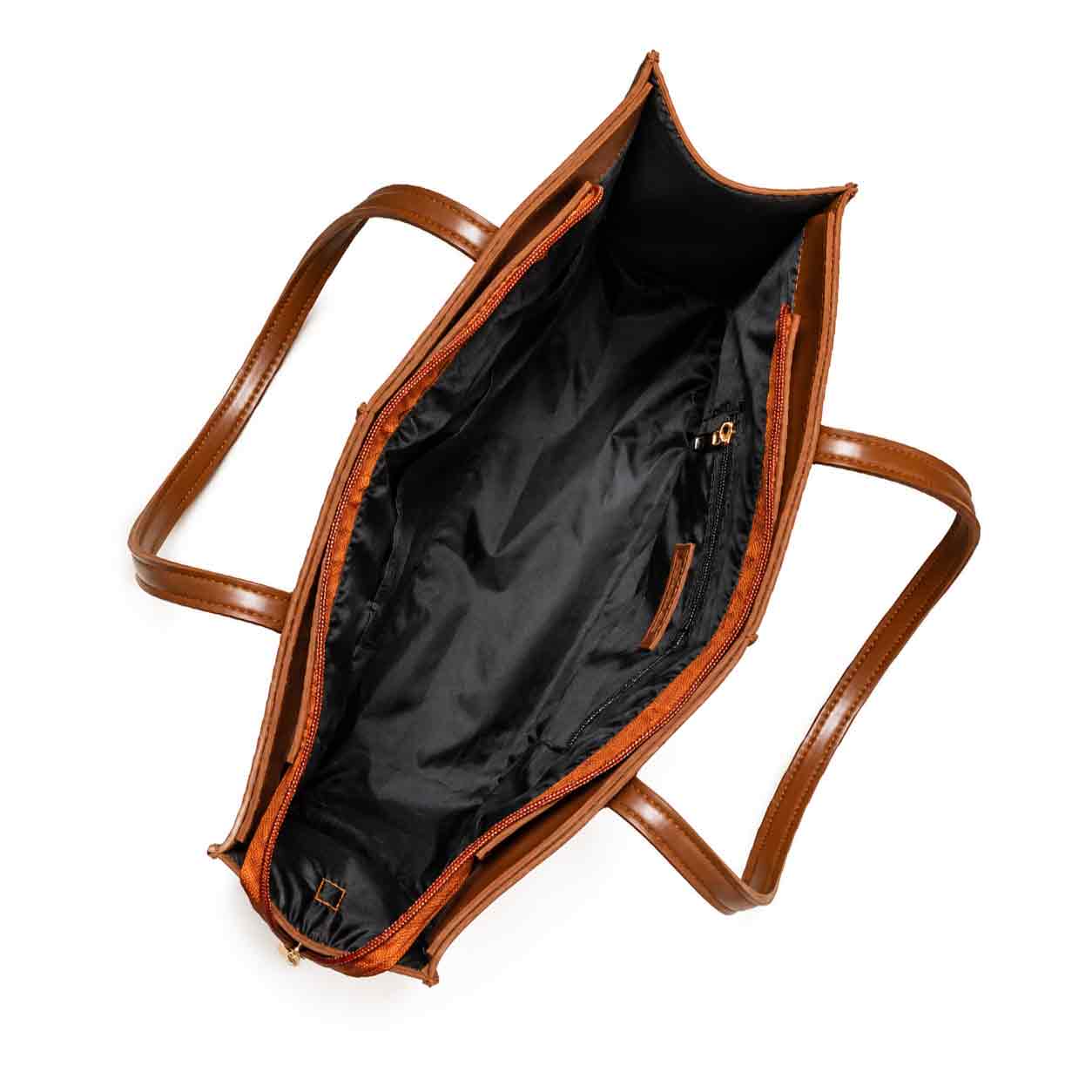 Luna Tote Bag - Brown