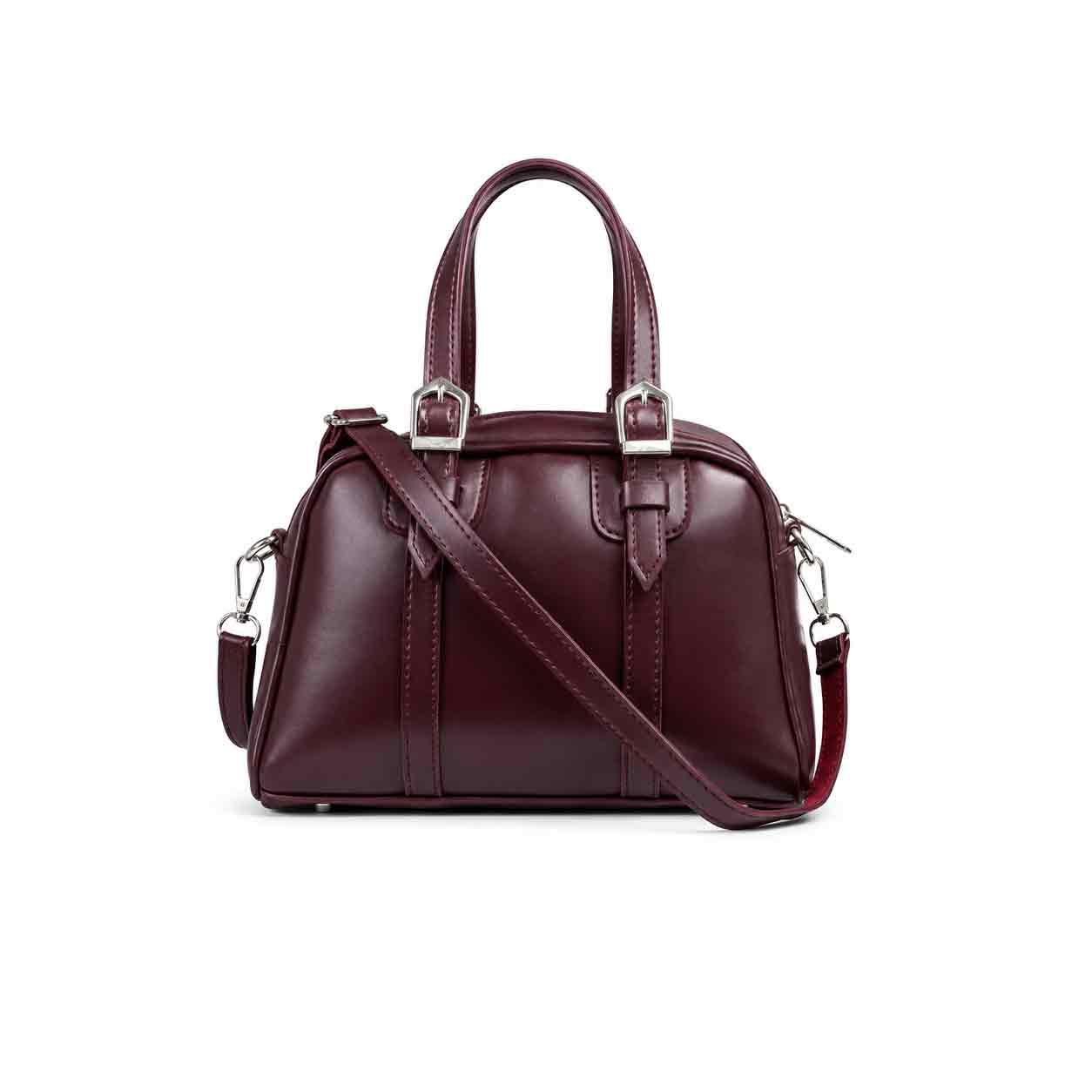 Cross Body Bag - Burgundy