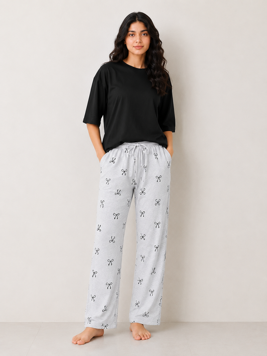 Nightwear - Black Bow
