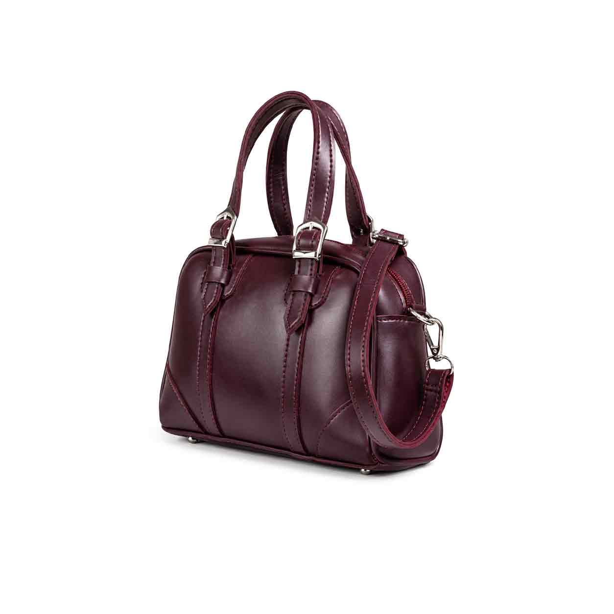 Cross Body Bag - Burgundy